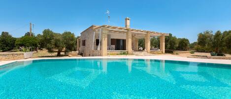 Piscina externa sazonal