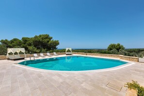 Seasonal outdoor pool