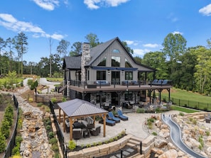 Exterior - Gray Fox Lodge by AvantStay | WATERSLIDE,  Pool, Theater | Sleeps 21 (Sherrills Ford)