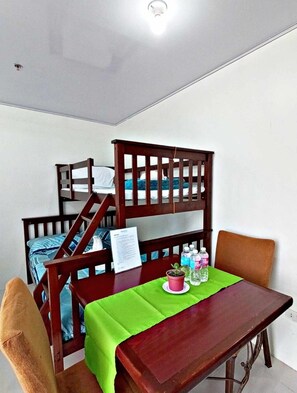 公寓式客房 | 1 多间卧室、床单