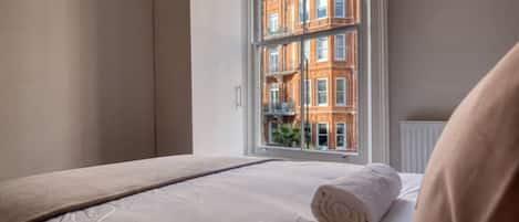 1 غرفة نوم ومكتب ومكواة/لوح كي وواي فاي