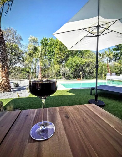 Villa Avec Piscine Chauffée Entre Médoc et Océan