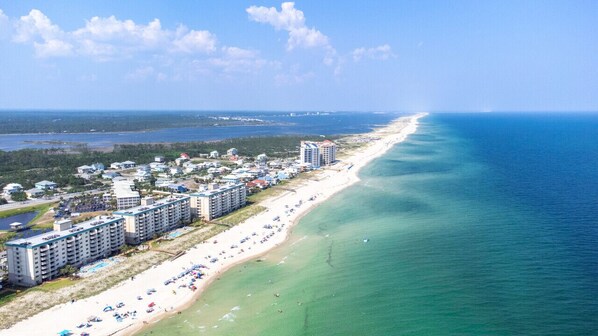 بالقرب من الشاطئ