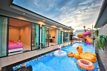 Outdoor pool. NP Pool Villa Hua Hin