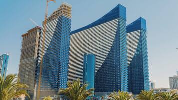 Fassade der Unterkunft