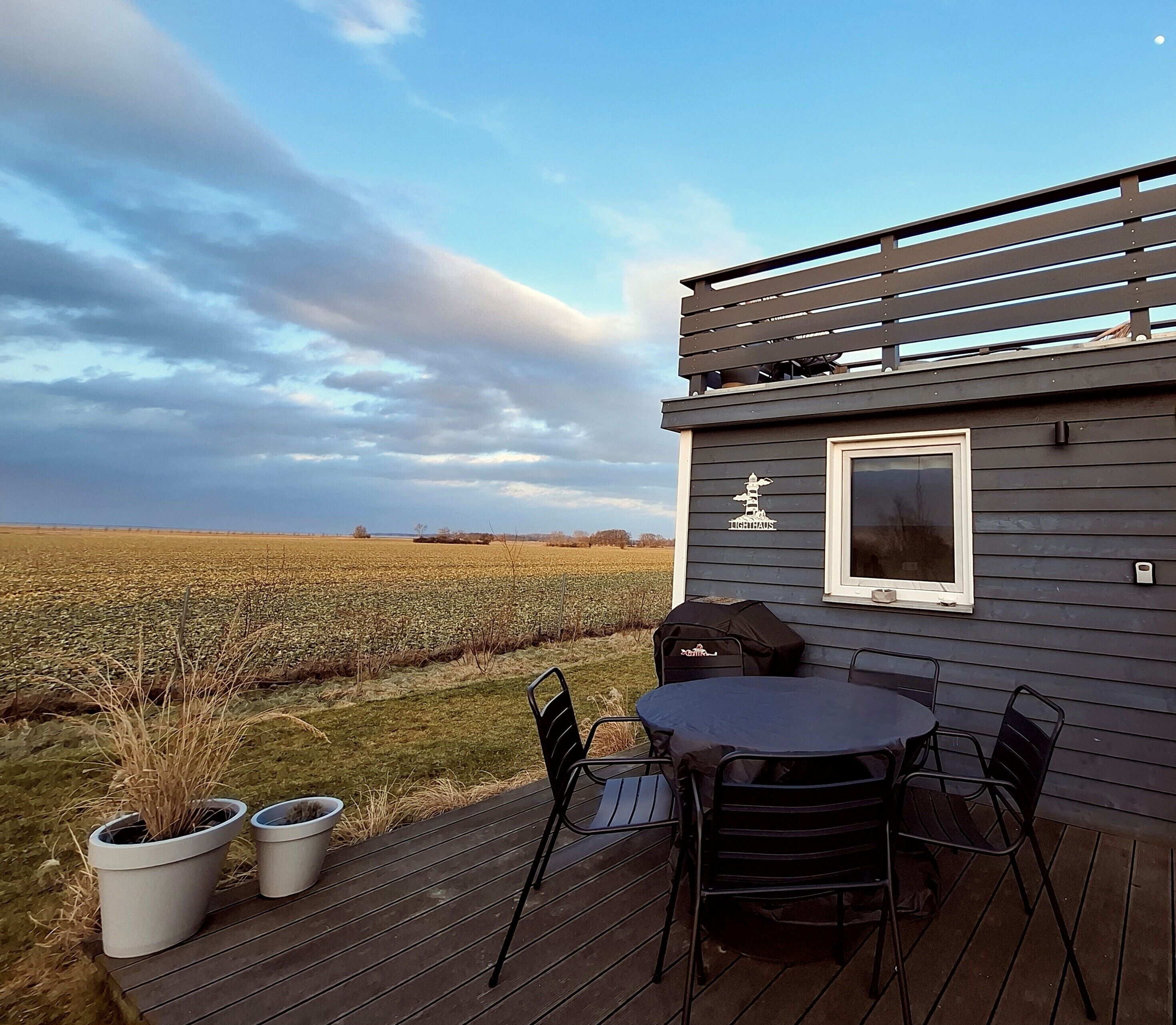 Maison Confort, 2 chambres, non-fumeurs, vue établissement | Terrasse/Patio