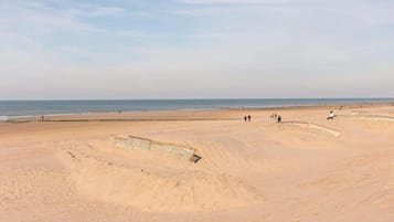 Vlak bij het strand