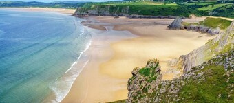 Croeso i Faircroft 5 star self-catering for 2 people with sea views in Rhossili.