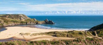 Croeso i Faircroft 5 star self-catering for 2 people with sea views in Rhossili.