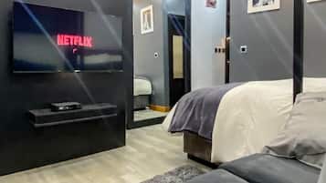 Design-huone | 1 makuuhuone, ilmainen Wi-Fi