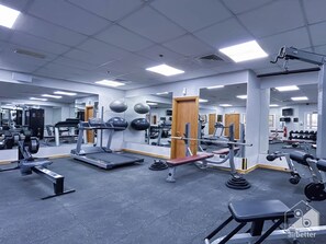 Gym - Gorgeous 1 Bedroom With Balcony in JVC (Dubai)