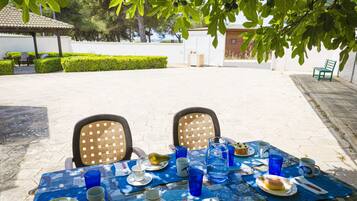 Opções para refeição ao ar livre