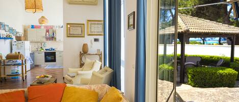Standard Villa, Multiple Bedrooms, 2 Bathrooms (Villetta Sirena Near The Beach) | Living area