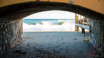 In Strandnähe, Liegestühle