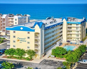 Exterior - Two Bedroom Beachfront Condo with an Outdoor Pool (Ocean City)