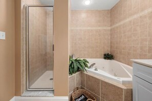 Shower, towels