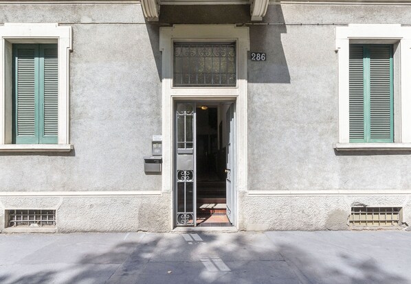 Façade de l’hébergement