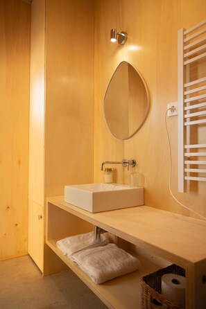 Panoramic Bungalow | Bilik Mandi | Kelengkapan dandanan diri percuma, pengering rambut 