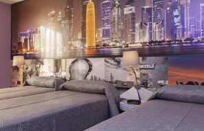 Basic-Dreibettzimmer | Zimmersafe, schallisolierte Zimmer, kostenloses WLAN