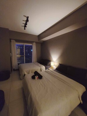 1 soverom, strykejern/-brett, wi-fi og sengetøy