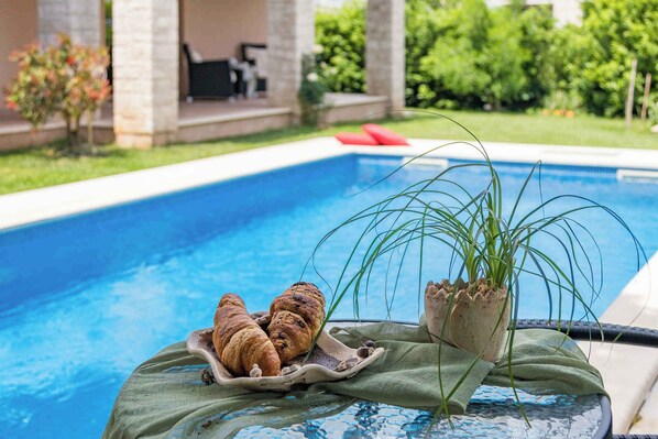 Pool - Holiday apartment with pool (Ližnjan)