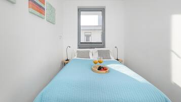 1 Schlafzimmer, individuell dekoriert, Bettwäsche