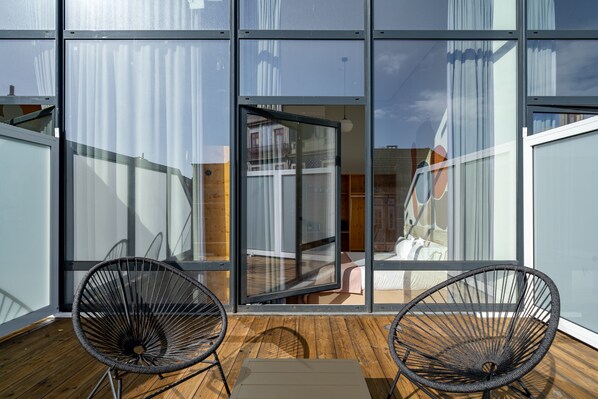 Queen Room with Rooftop Terrace | Terrace/patio - Limehome Porto Rua da Conceicao (Porto)