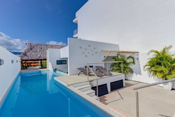 Pool - Condo 2BD con alberca en roof! (Cruz de Huanacaxtle)