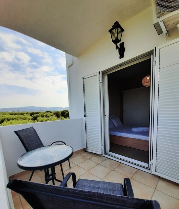 Balcony - Castello Apartments (Polygyros)