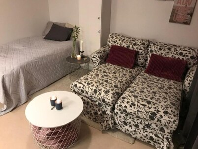 Casa South a cozy studio in south of Stockholm. Location is fantastic 