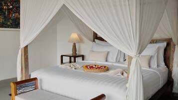Vila, 1 kamar tidur, pemandangan kolam renang | 1 kamar tidur dan Wi-Fi gratis