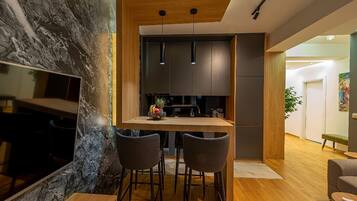 Electric kettle, toaster, high chair