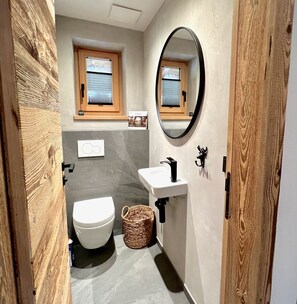 Alpehytte – design | Bad | Hårføner