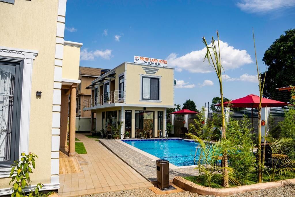 Fachada de la propiedad