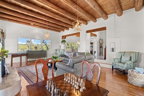 Interior - Private 15 Acres | Hot Tub + Views | Close to Plaza (Santa Fe)