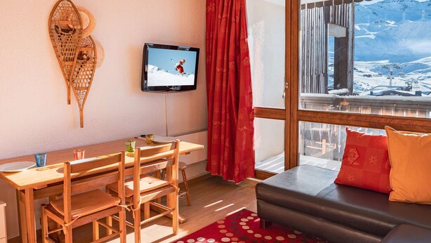TV - Cozy Apartment in Val Thorens - 4 pers - Balcony - Near Slopes (Val Thorens)