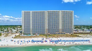 On the beach - 12th Floor 1BR + Bunks at Emerald Beach: Central Location, Breathtaking Views (Panama City Beach)