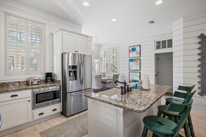Private kitchen - WaterColor Escape |Bring the Whole Family—Pups Included! Sleeps 8 (Santa Rosa Beach)
