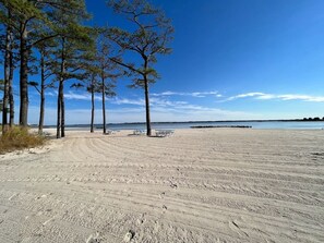 Accommodatie ligt op het strand