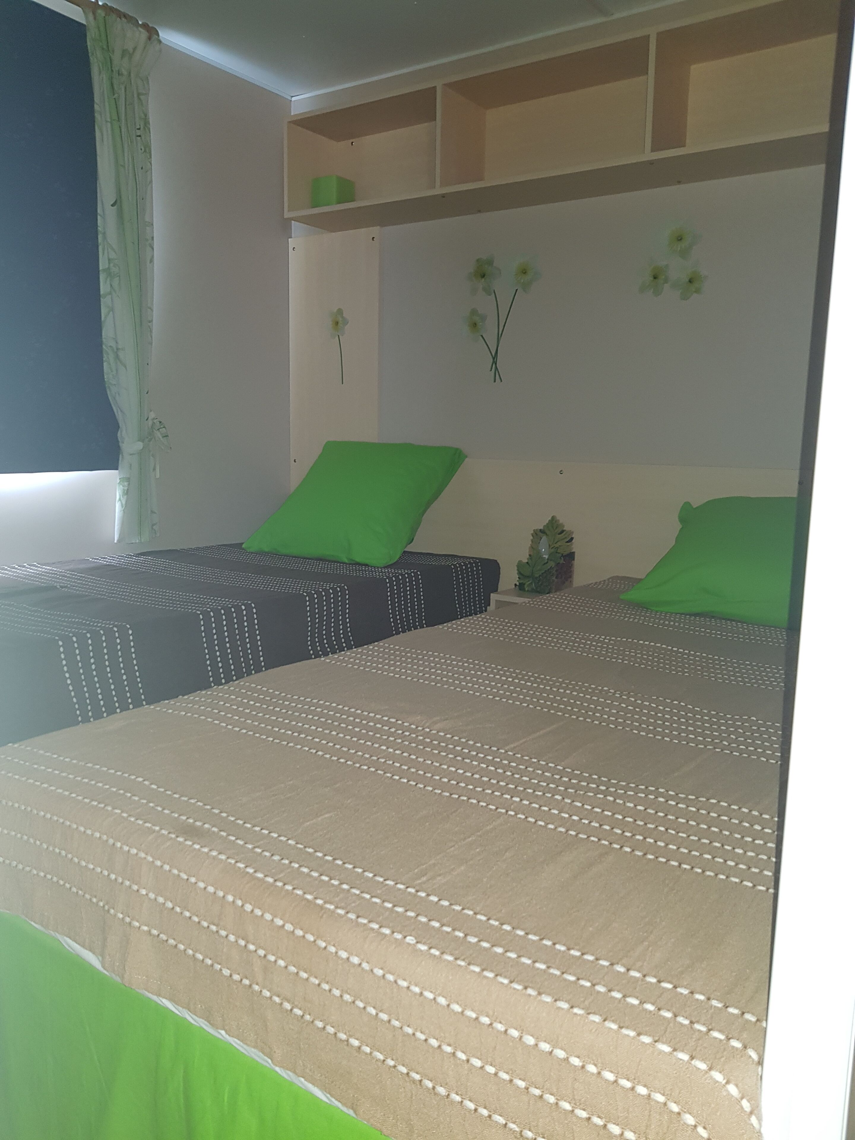 2 habitaciones y ropa de cama 