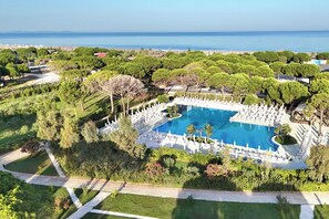 Sesongbasert utendørsbasseng