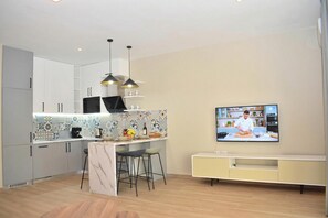 Appartement Standard, plusieurs chambres (Pastel Apartment) | Cuisine privée