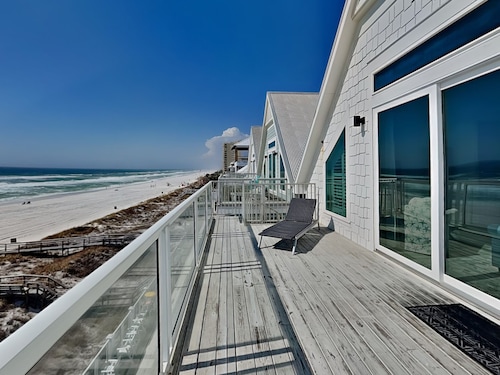 Resting Beach Face - Waterfront Location + Private Pool!