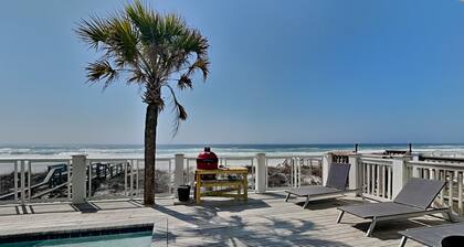 Resting Beach Face - Waterfront Location + Private Pool!