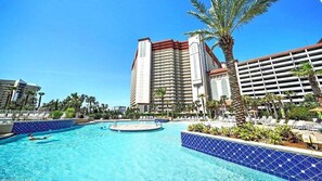 Pool - "Ocean Paradise" #1425-Sleeps 7-Ocean Views (Panama City Beach)