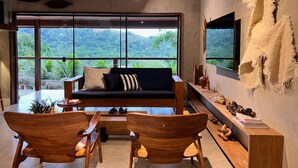 Casa com piscina e praia privativa | Living room - Casa M5 (Mangaratiba)