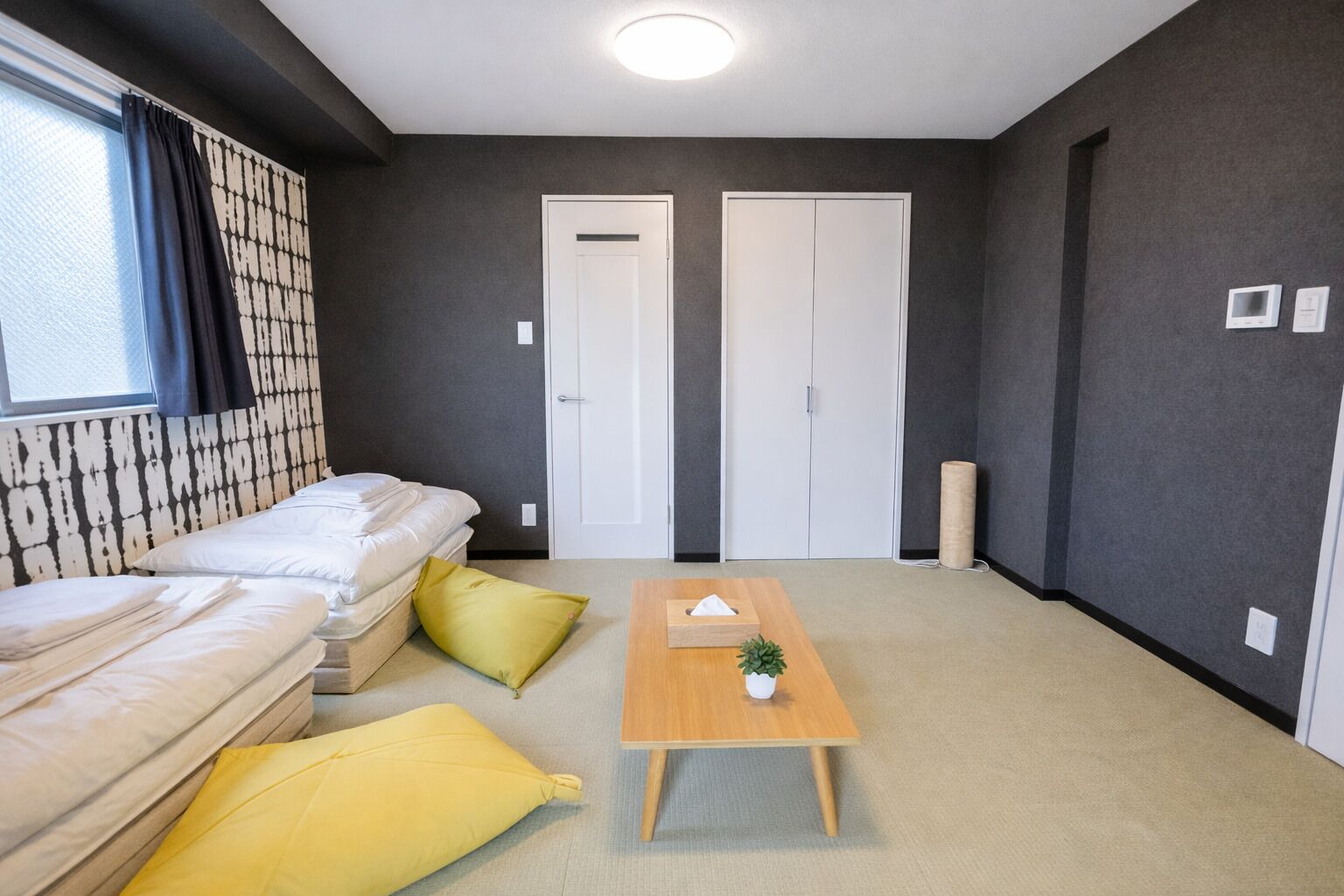 1 間睡房、遮光窗簾/窗簾、免費 Wi-Fi、床單