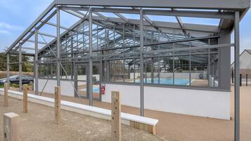 Una piscina climatizada