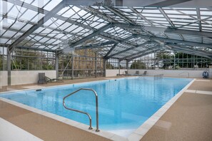 Una piscina climatizada