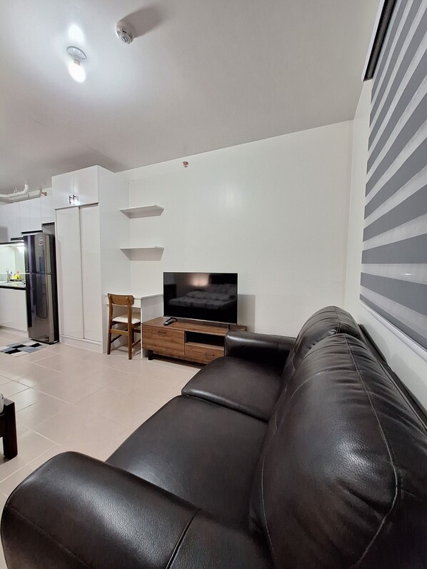 Comfort studio, 1 tweepersoonsbed, niet-roken, keuken | Woonruimte